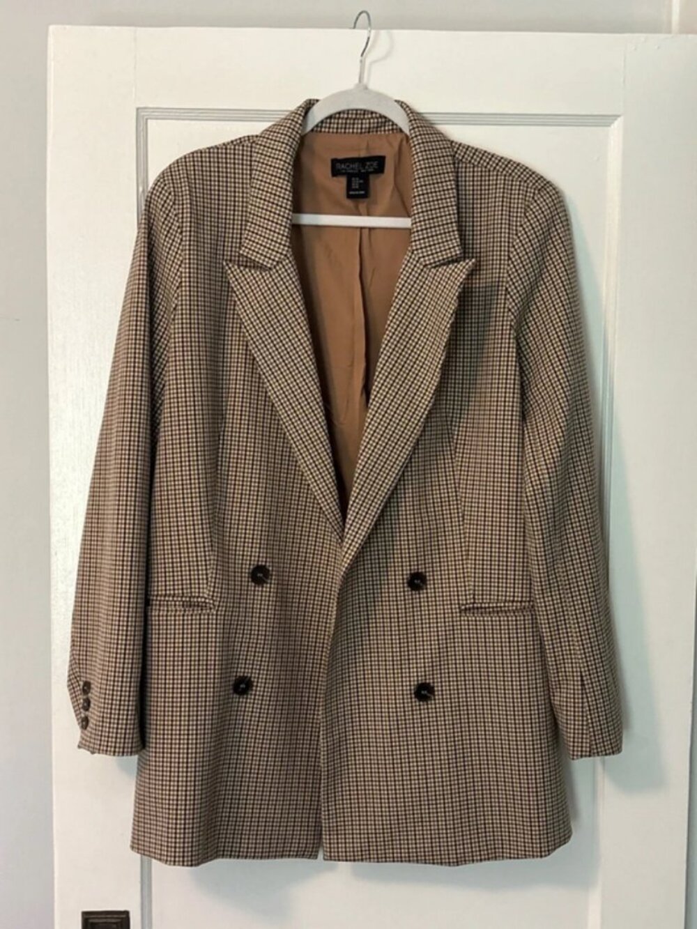 Rachel Zoe plaid blazer